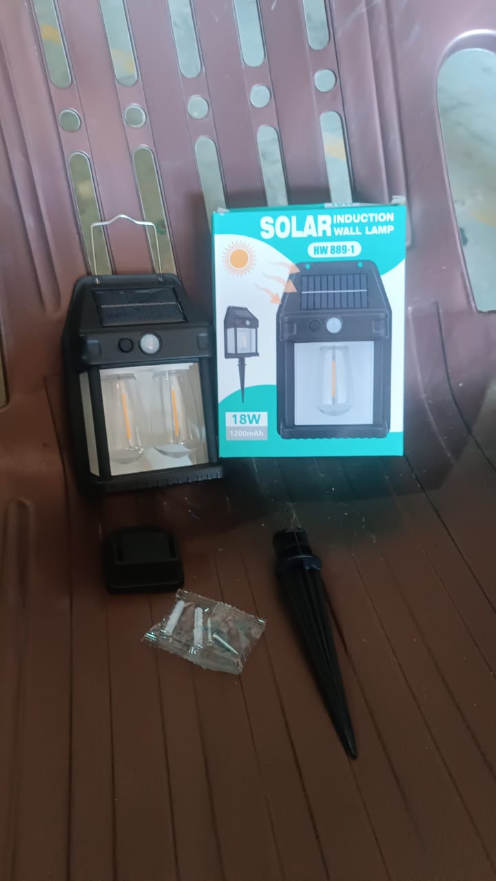 18W Solar Wall Double Lights / Lamp with 2 Modes & Motion Sensor (1 Pc) 18W Solar Wall Double Lights / Lamp with 2 Modes & Motion Sensor (1 Pc)